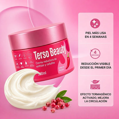 Crema Reductora de Estrías y Celulitis Terso Beauty