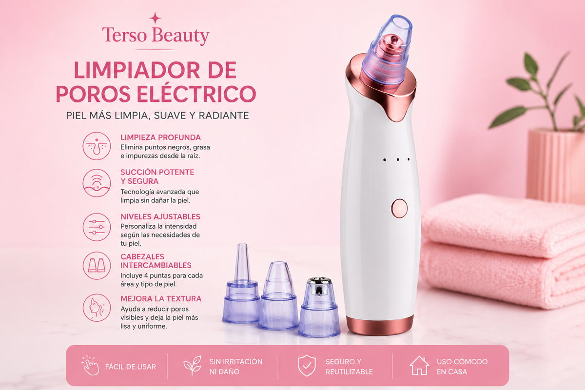Succionador de Puntos Negros Terso Beauty