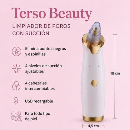 Succionador de Puntos Negros Terso Beauty